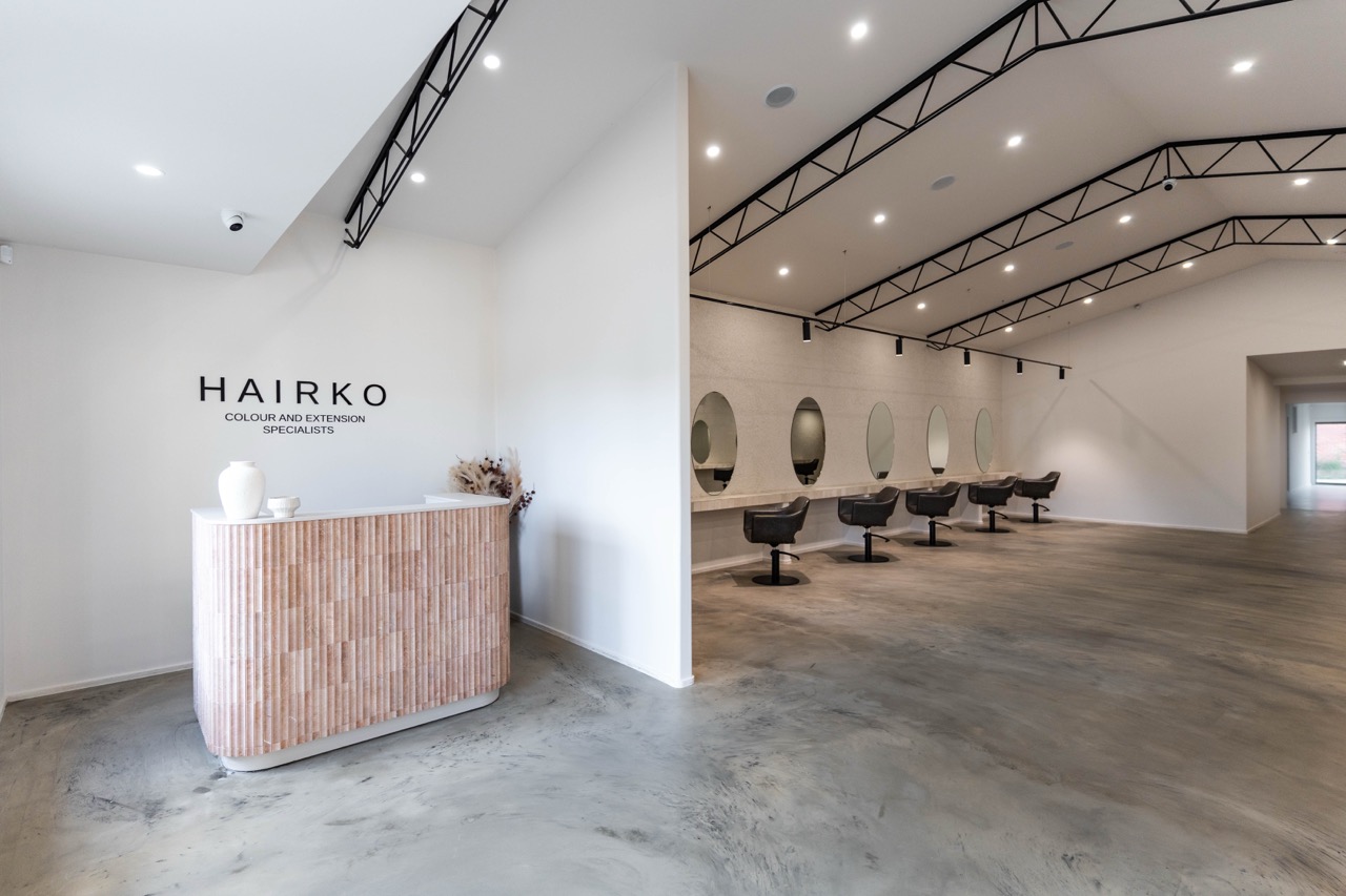 Hairko Studio interior in Beaconsfield, Melbourne